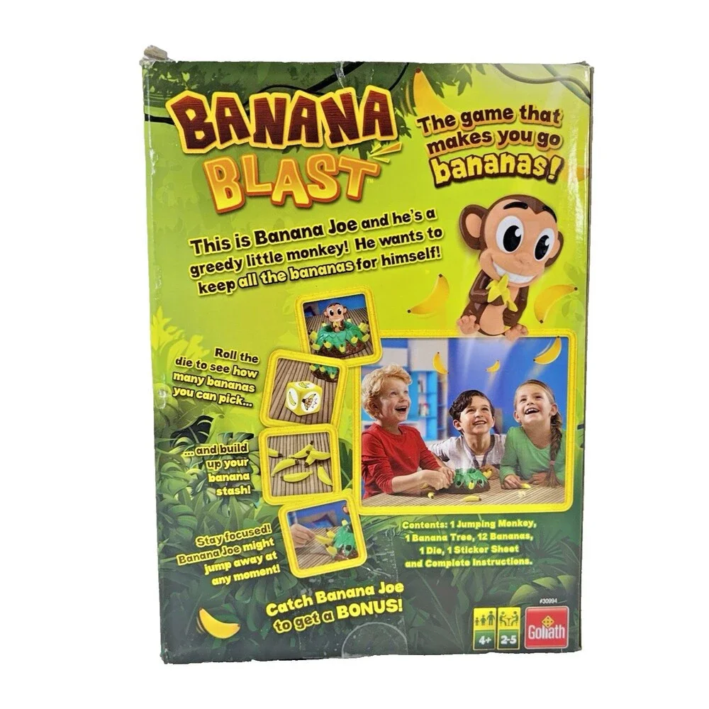 Banana Blast Goliath 2019 Pressman Goliath Games Complete